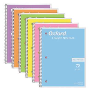 Oxford Spiral Notebook 6 