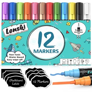 Lenski Chalk Markers, 12 